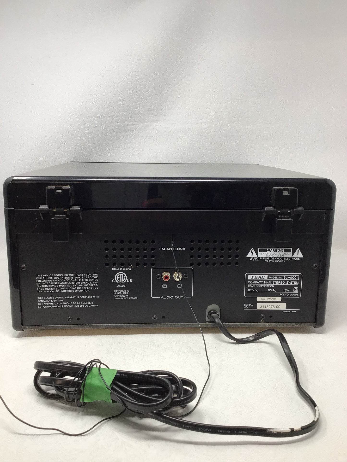 TEAC SL-A100 Compact Hi-Fi Record Playing Stereo System