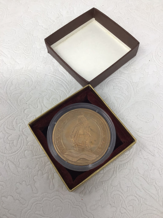 1984 Johnson Matthey Lake Ontario Tall Ships Rendezvous Collectors Coin