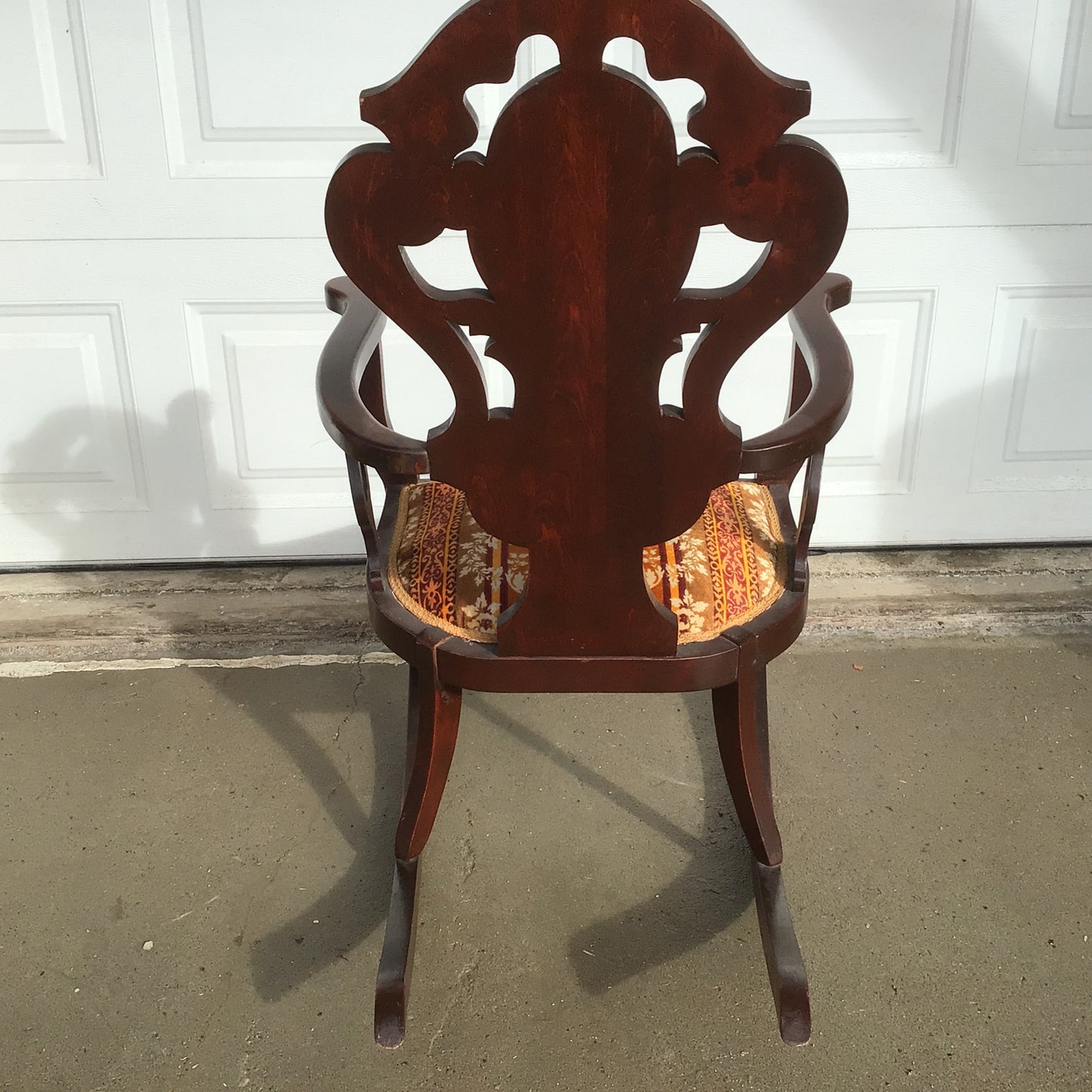 Antique Carved Rocking Chair