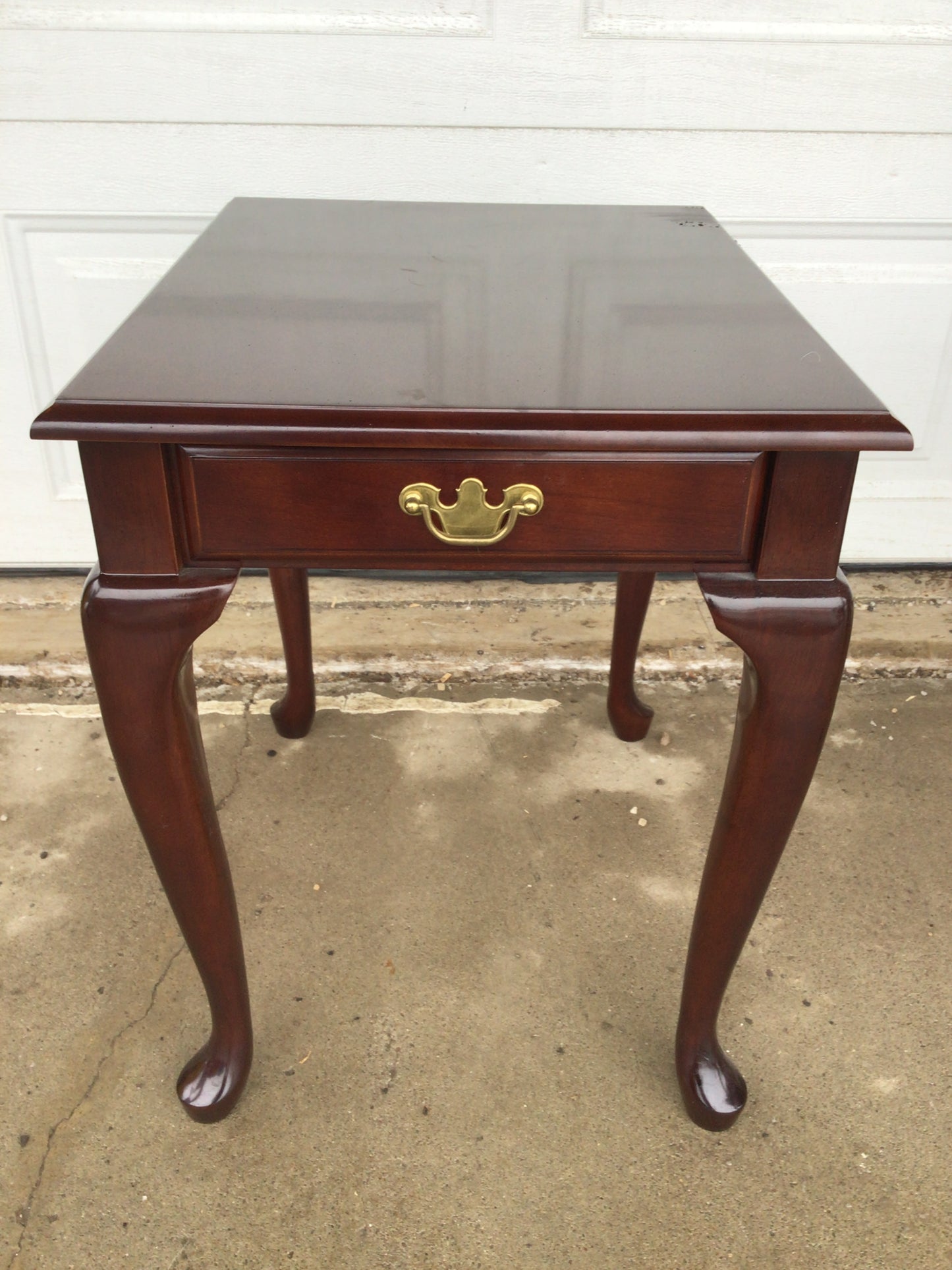 Vintage Queen Anne Style Nightstand