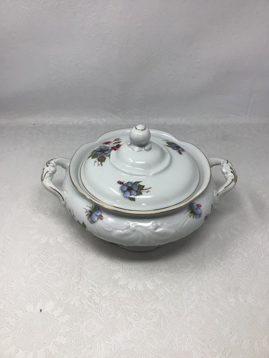 Vintage Porcelain Covered Soup Tureen