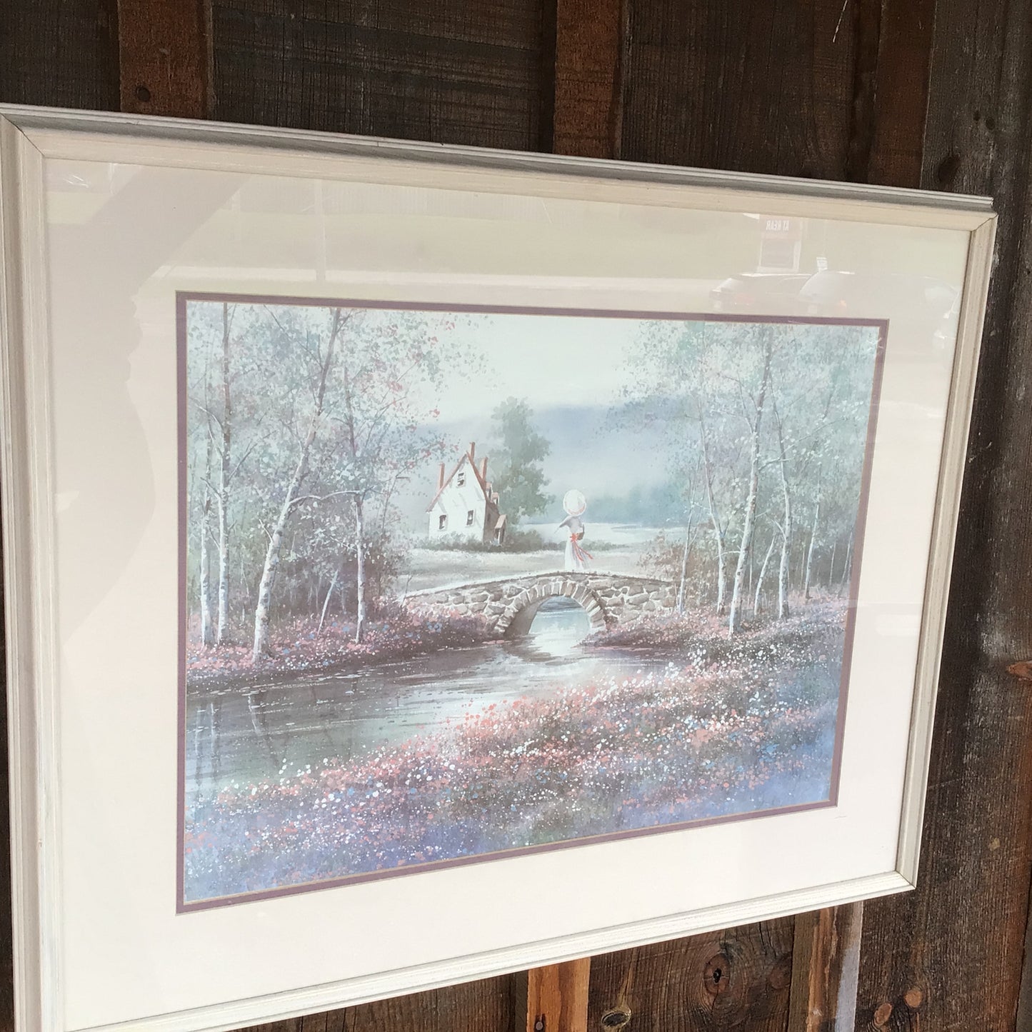 “ The House on the River” Framed and Matted Print.