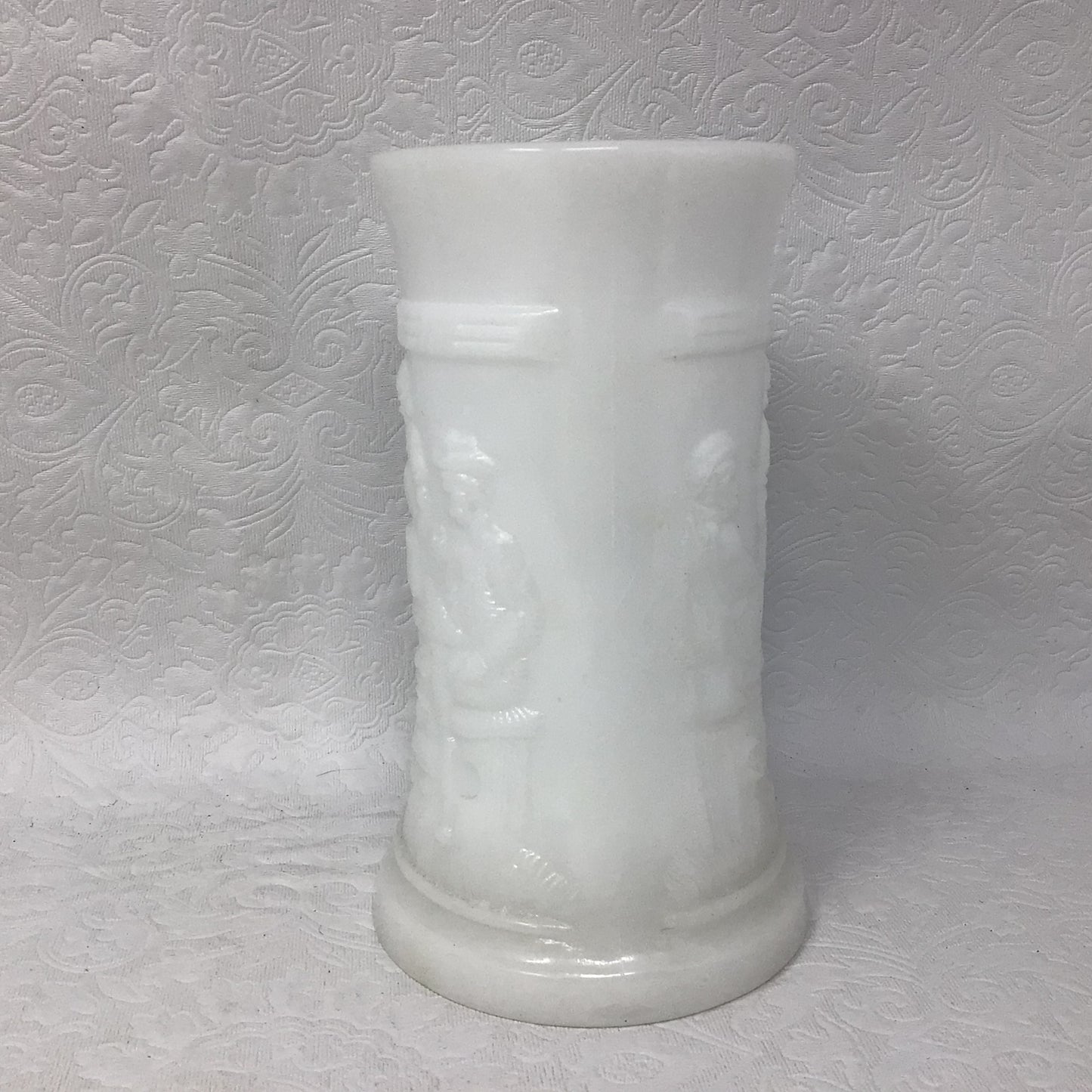 Vintage Federal Milk Glass Tavern Beer Stein Tankard Mug 1960’s