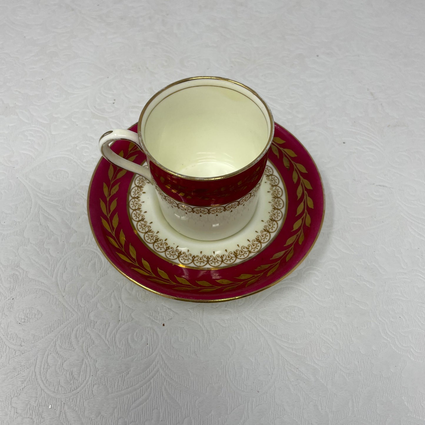 Aynsley and Victoria Espresso cup and saucer sets