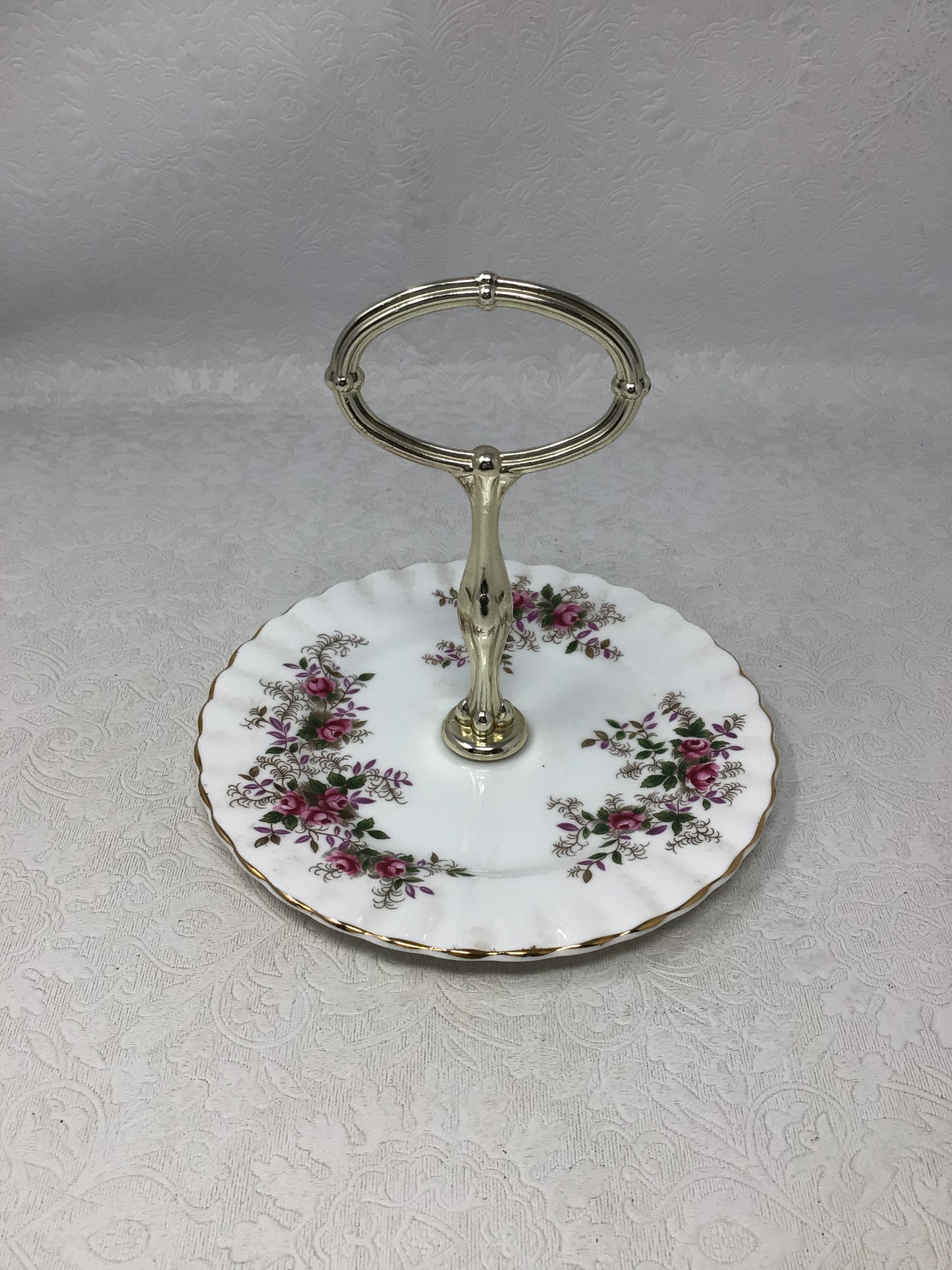 Vintage Royal Albert Lavender Rose Dessert Dish Plate