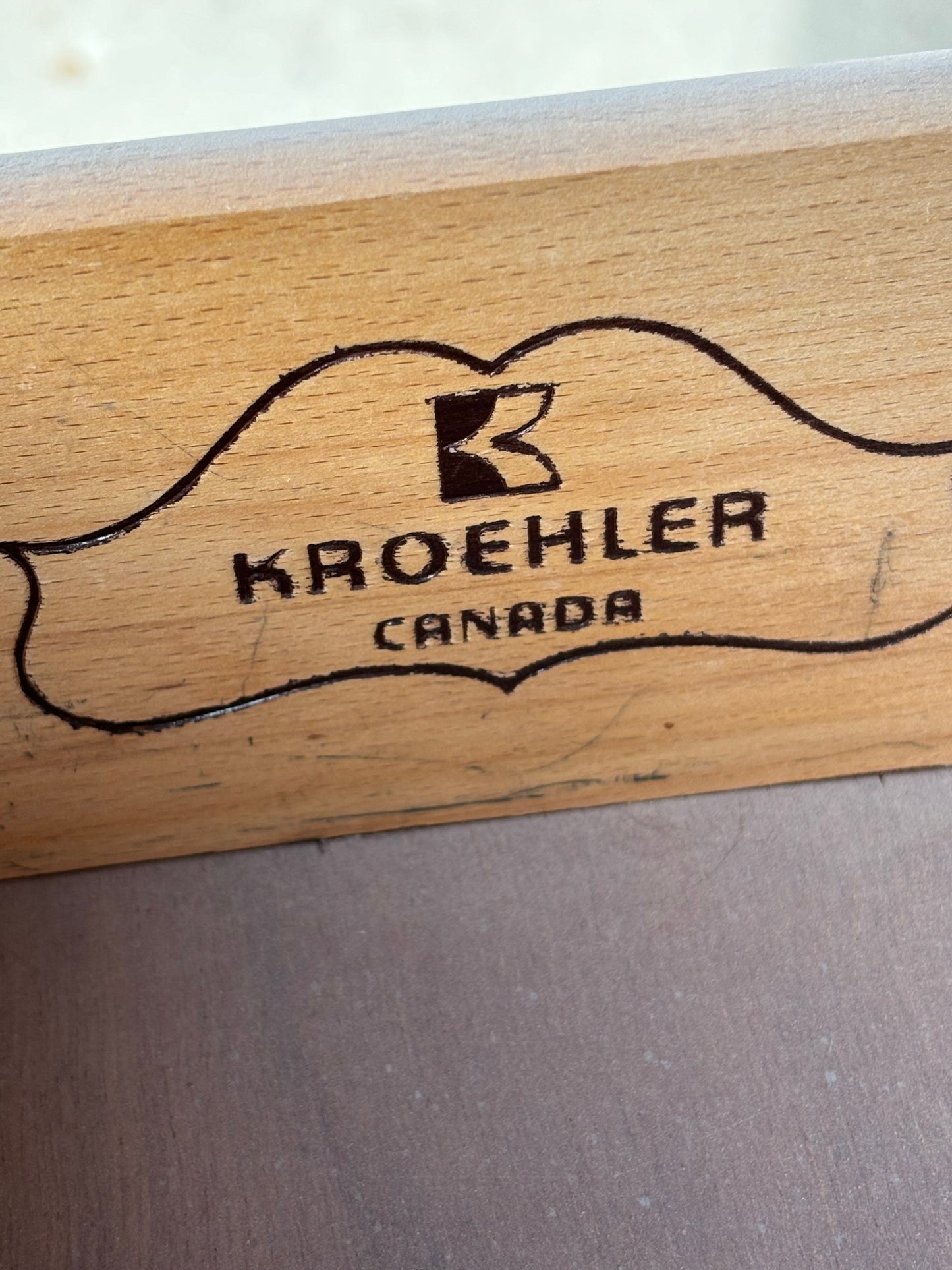 Vintage KROEHLER Canada Nightstand/End Table