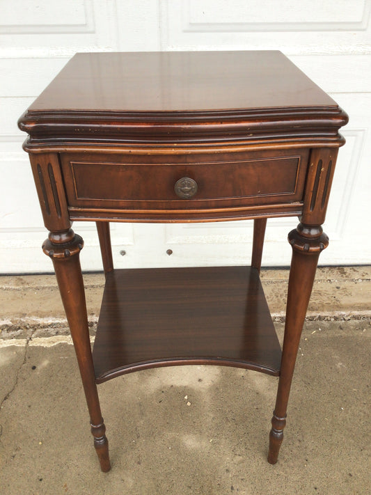 Vintage Single Drawer Side Table