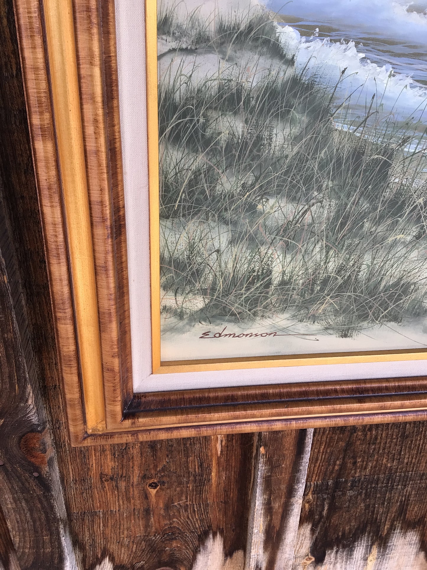 Oil Painting of Coastal Seascape