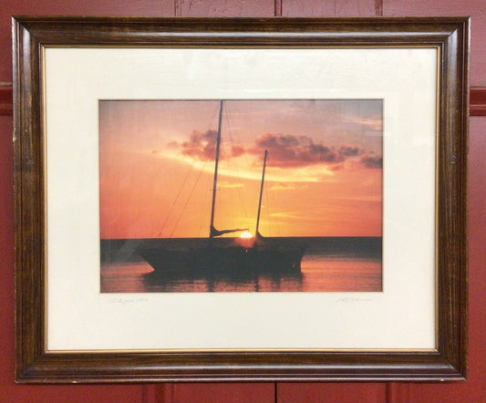 Framed & Signed “Antigua 1979” Print