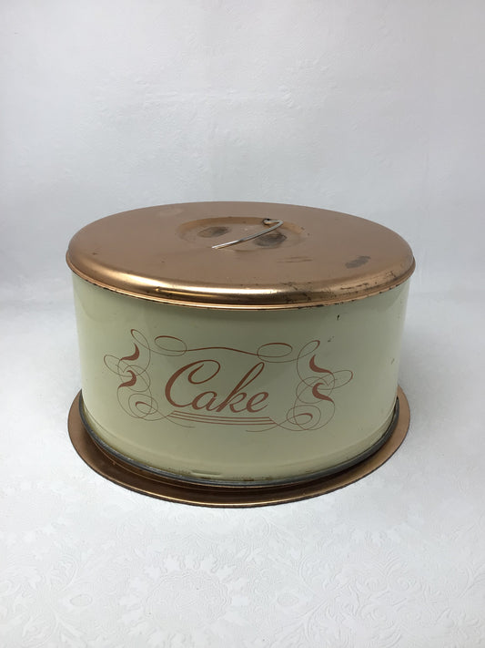 Vintage 1960s Decoware Cake Carrier