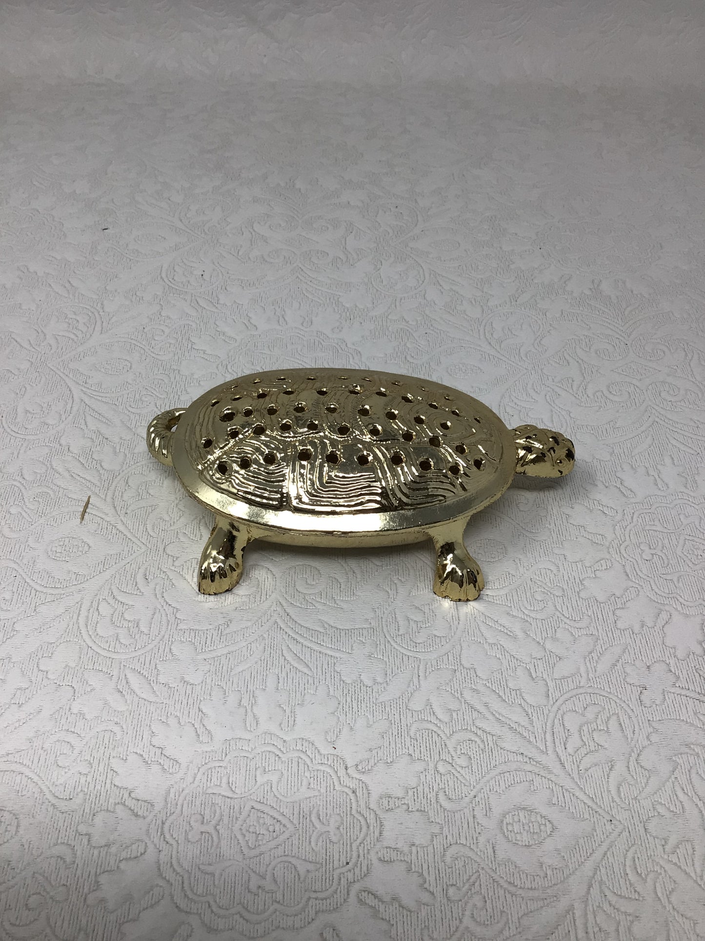 Gold Coloured Incense Holder