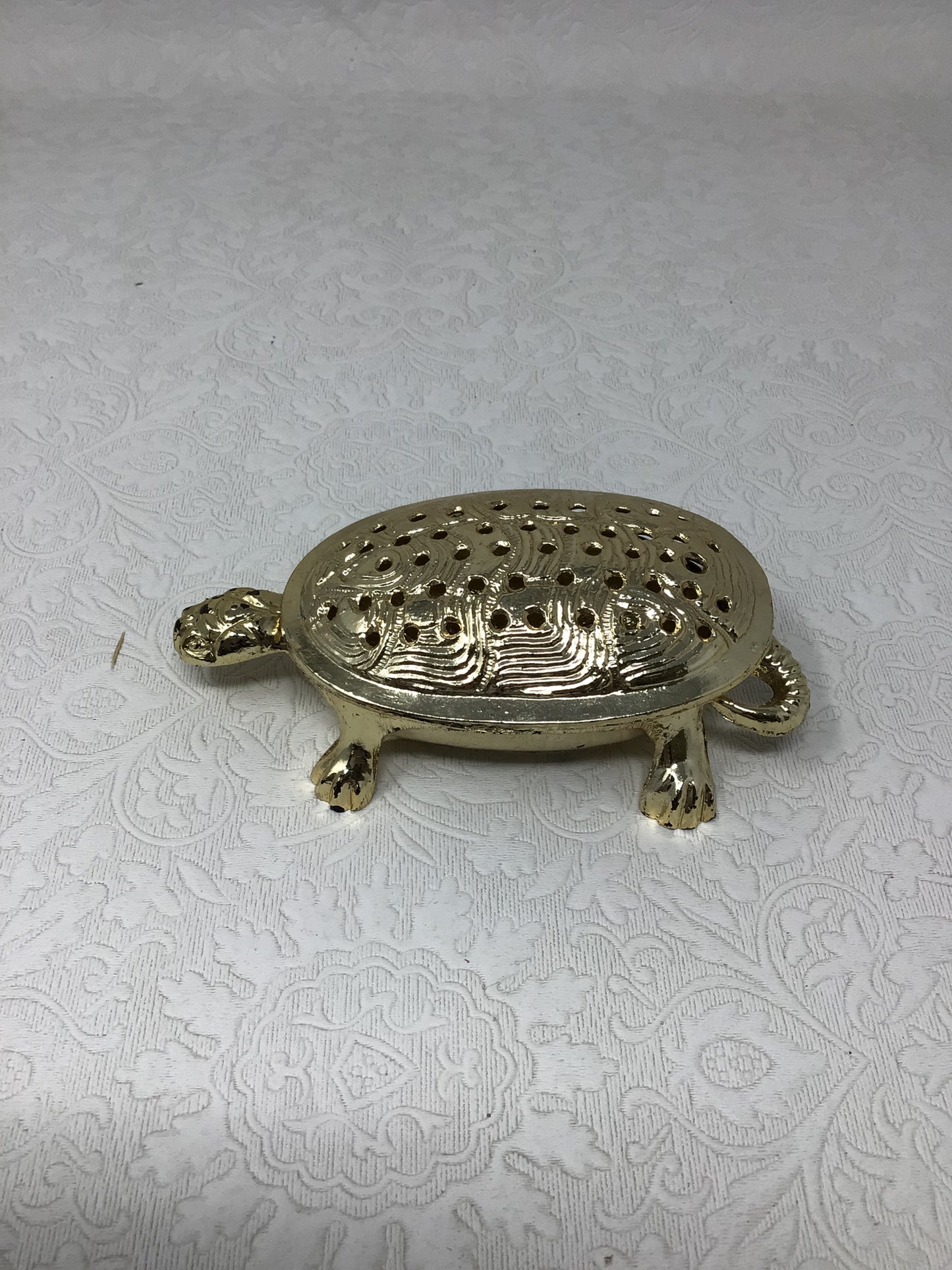 Gold Coloured Incense Holder