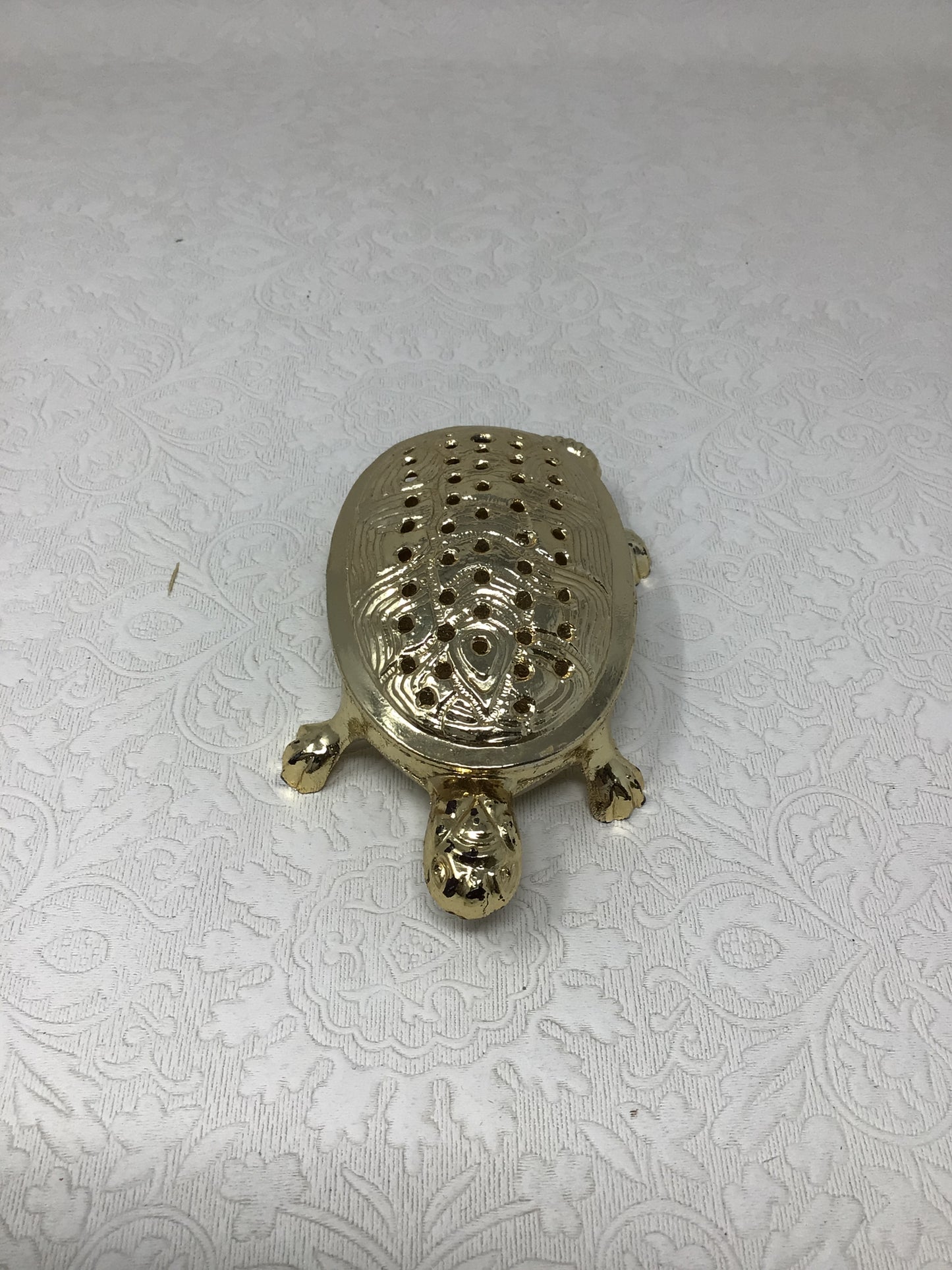Gold Coloured Incense Holder
