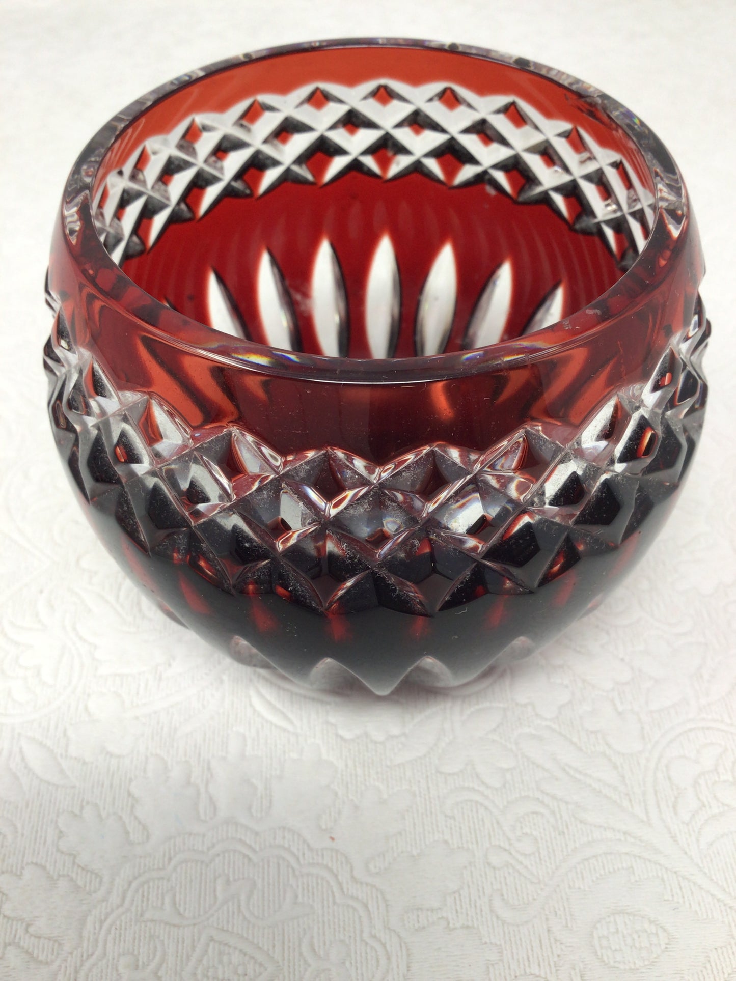 Birk’s Ruby Red Crystal Votive
