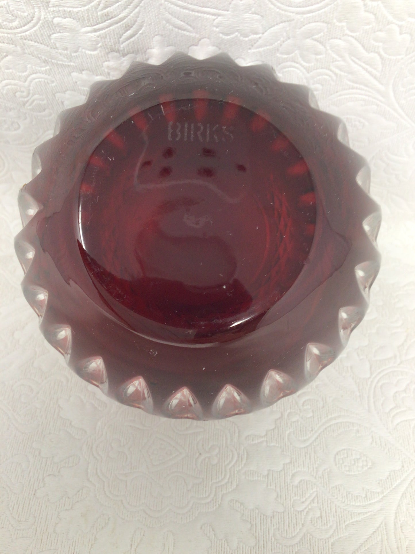 Birk’s Ruby Red Crystal Votive
