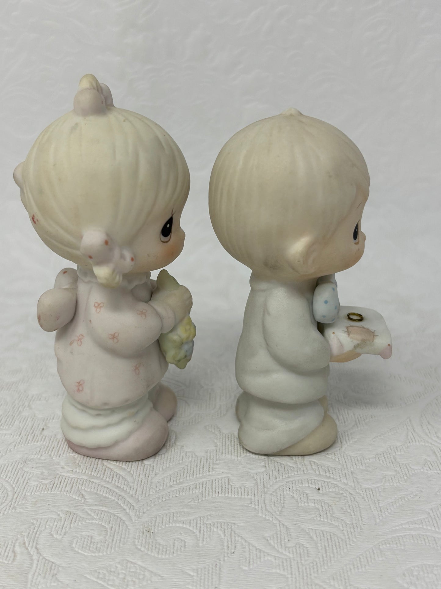 Precious Moments Flower Girl & Ring Bearer Figurines