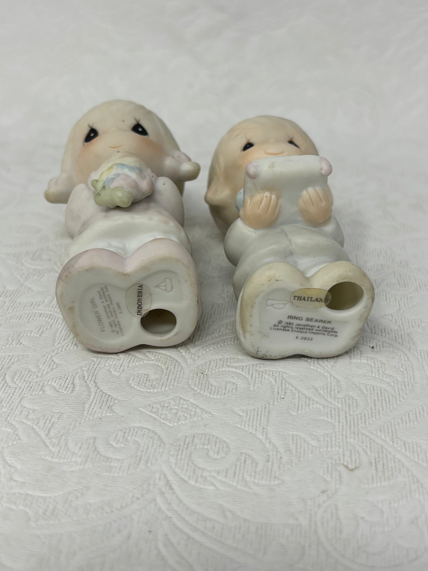 Precious Moments Flower Girl & Ring Bearer Figurines