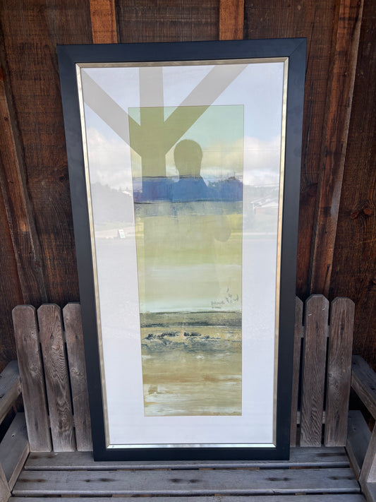 Framed Abstract Artwork