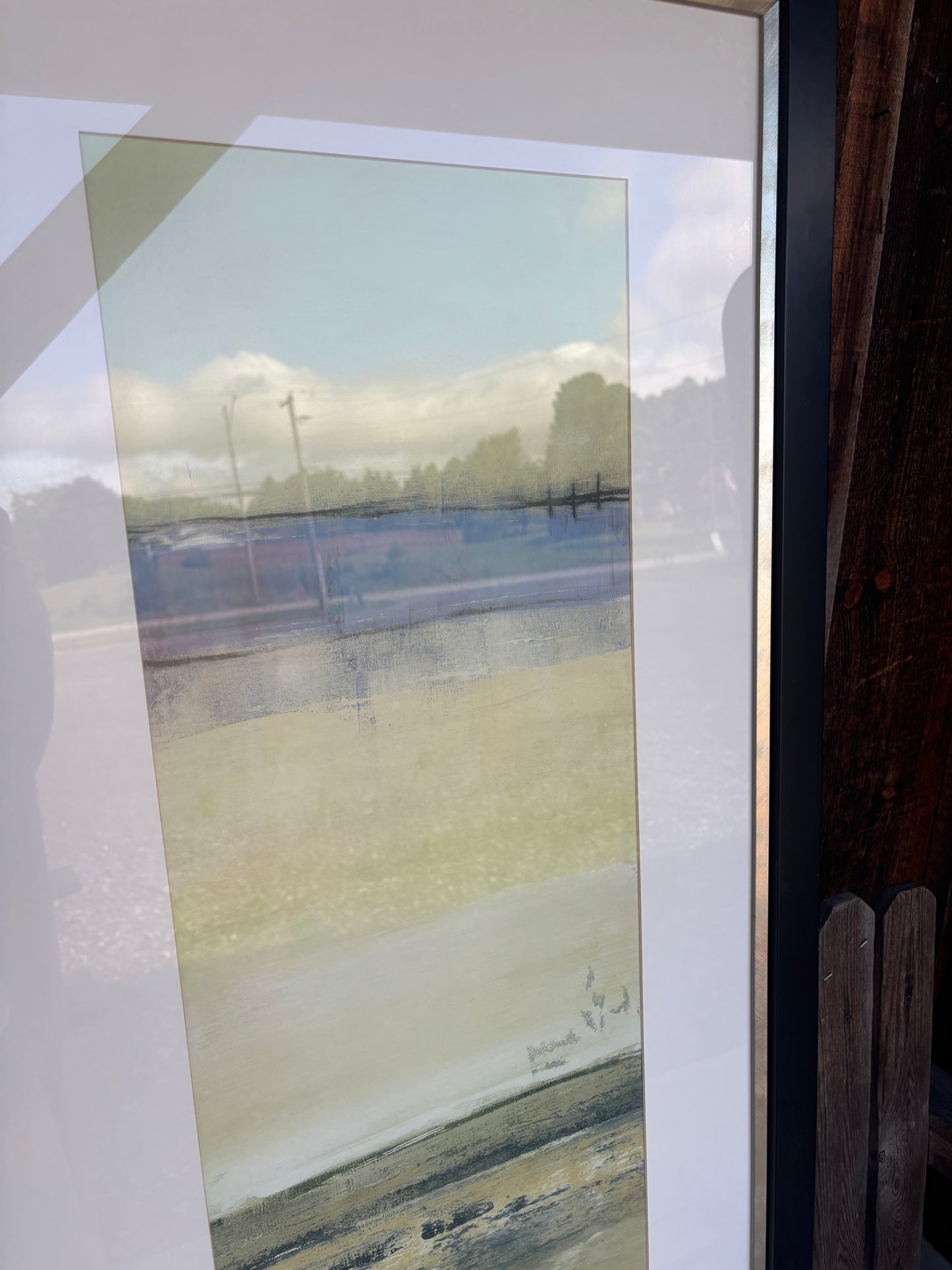 Framed Abstract Artwork