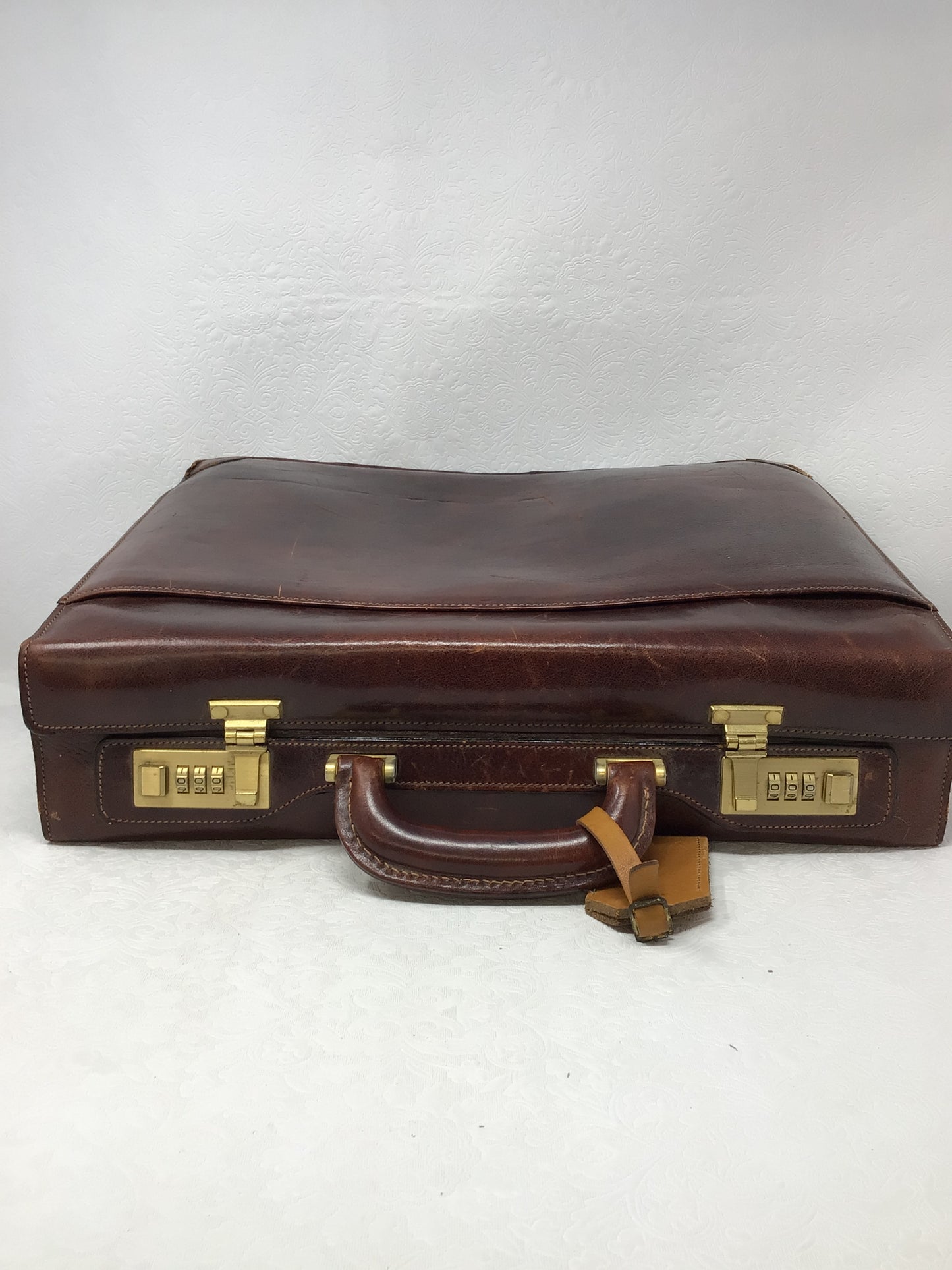 Genuine Leather Briefcase (made in Italy)