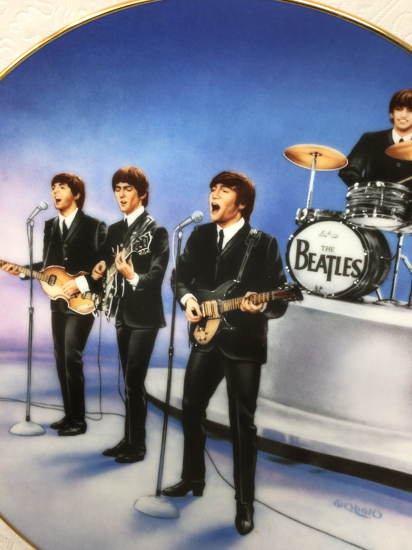 1991 Delphi Collectable Beatles Plate