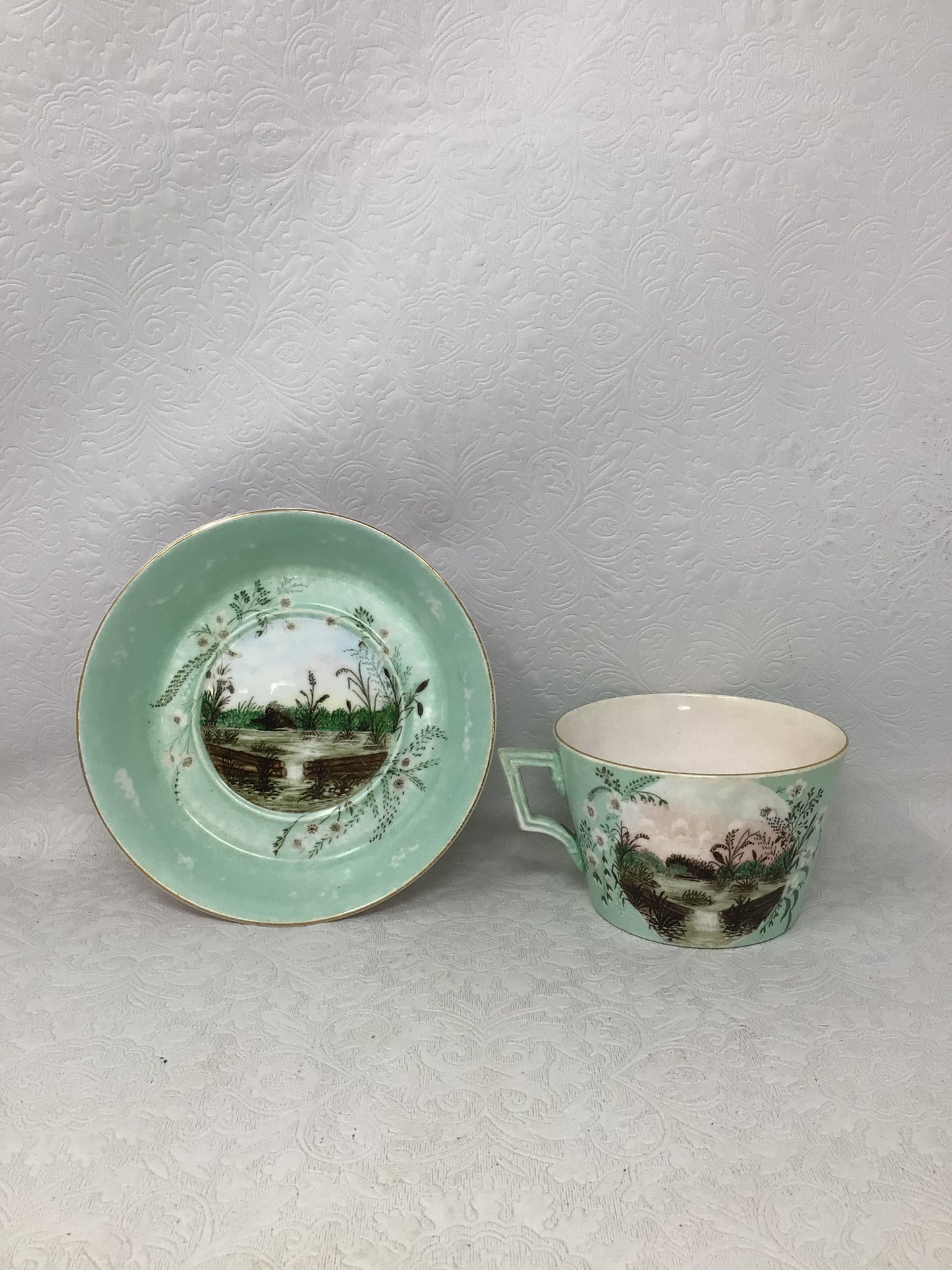 Antique Mintons Teacup and Saucer