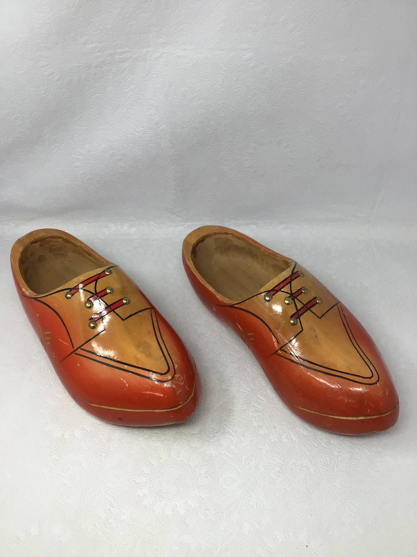 Wooden Dutch Clogs, Set of 2