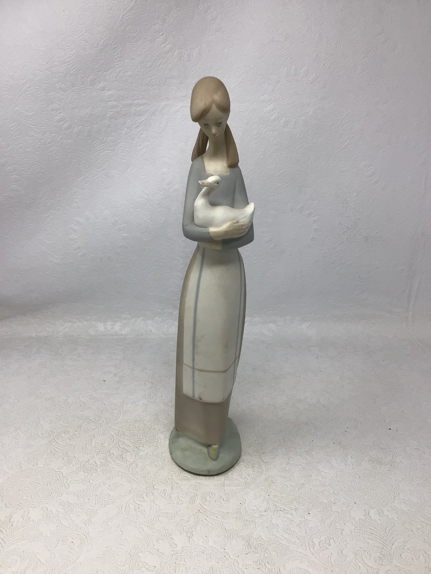 Lladro “Girl with Goose” Figurine