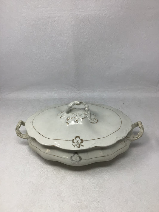 Royal Semi-Porcelain John Maddock & Sons Tureen