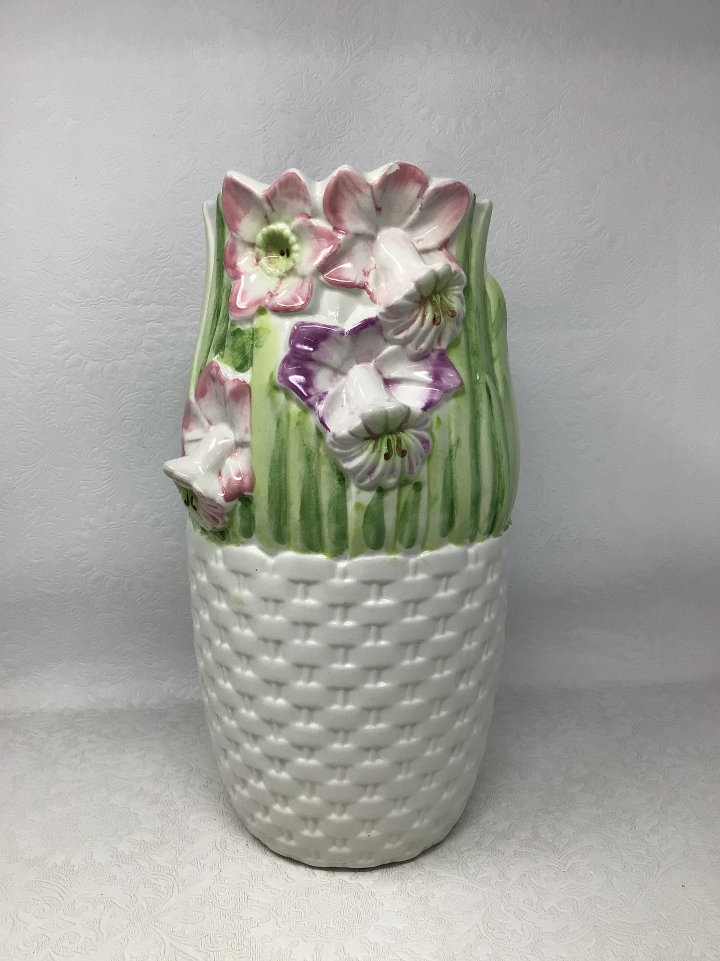 Floral Ceramic Vase