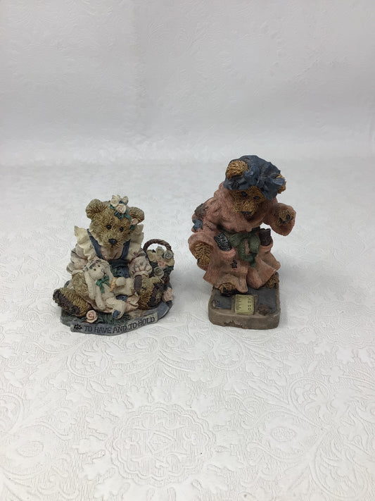 Two Boyds Bear & Friends Figurines