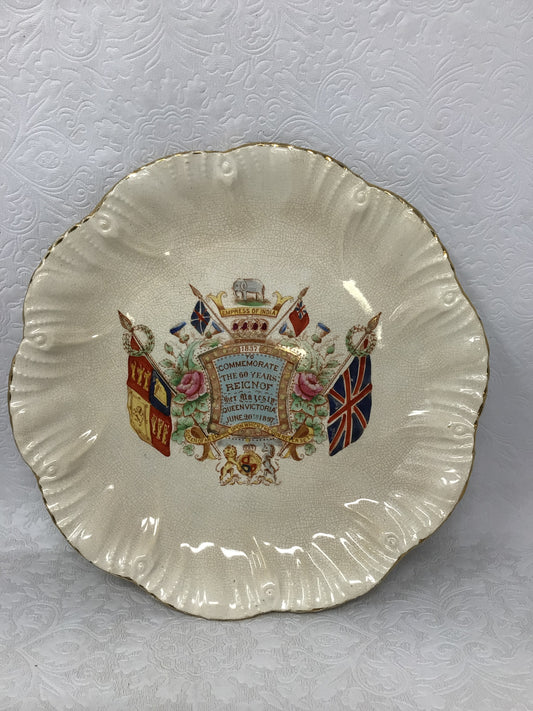 Rare Queen Victoria 60-Year Jubilee Plate