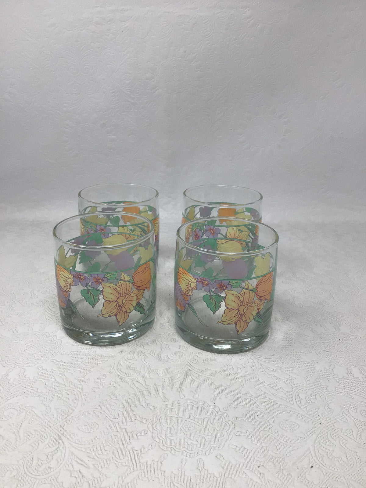 Libbey St. Clair Glasses, Set of 4
