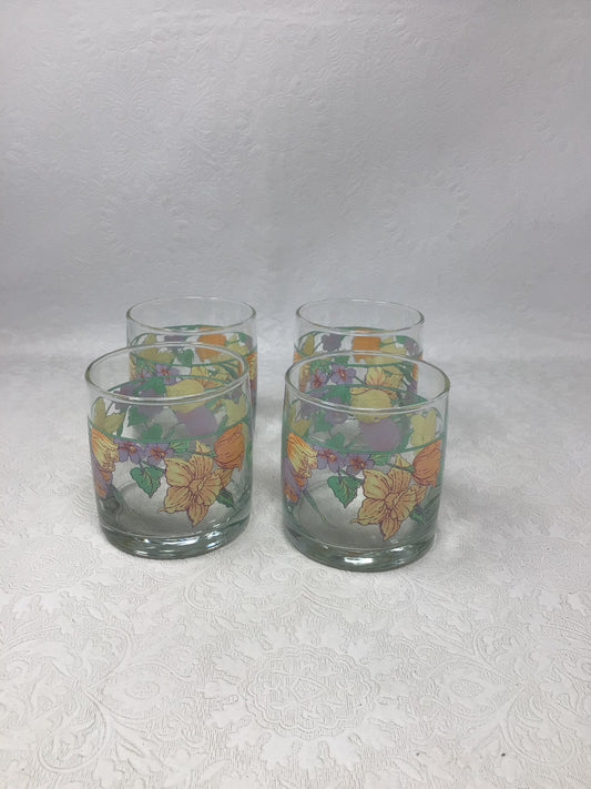 Libbey St. Clair Glasses, Set of 4