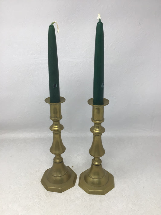 Brass Candlesticks, Set of 2