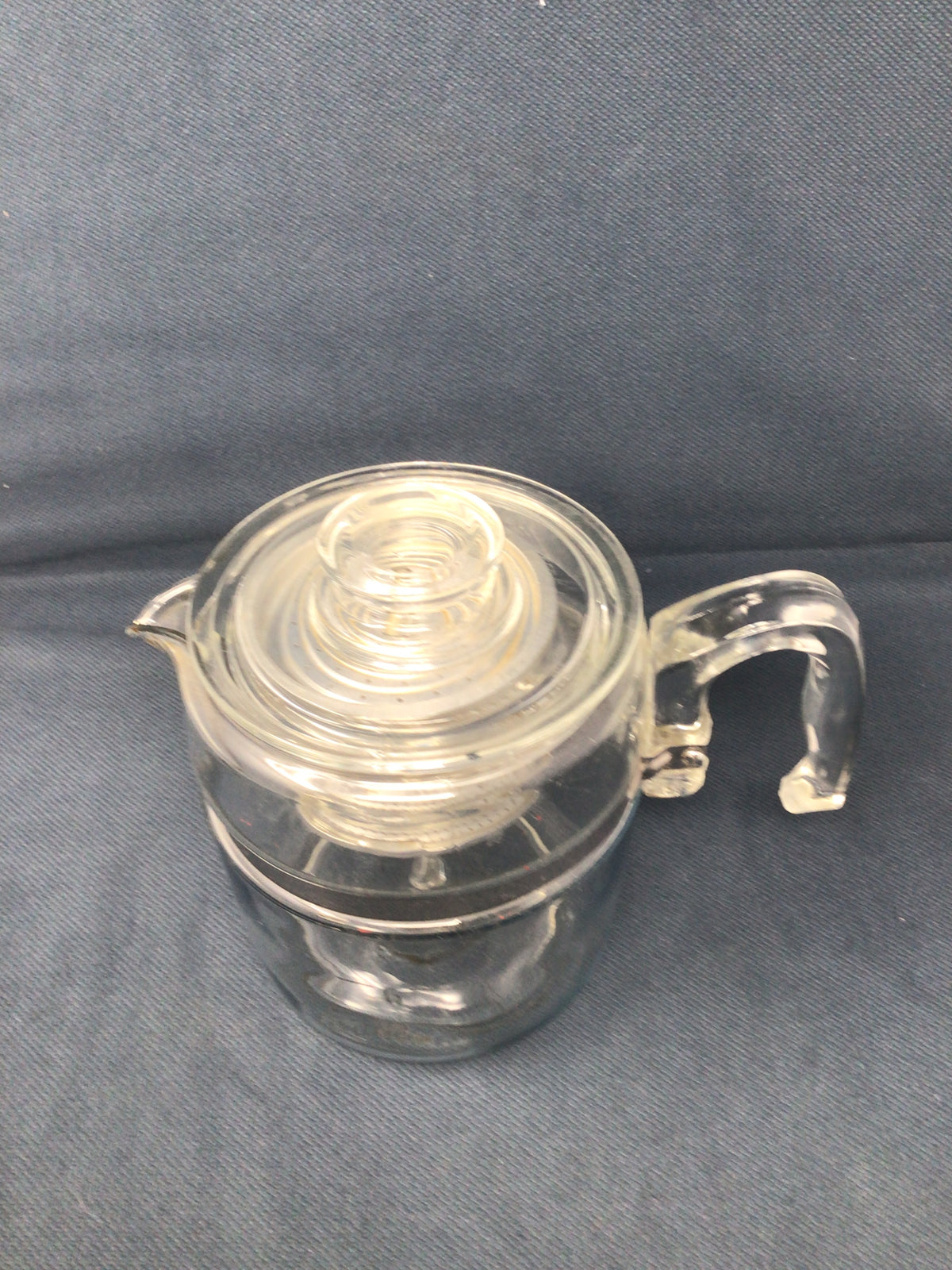 Pyrex Flameware Glass Coffee Percolater