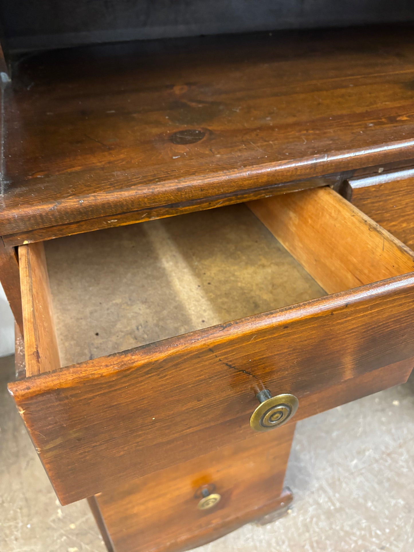 Wooden Roll Top Desk