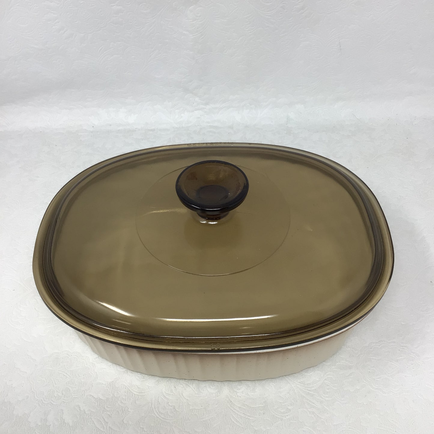 Corning Ware “French Bisque” Casserole Dish
