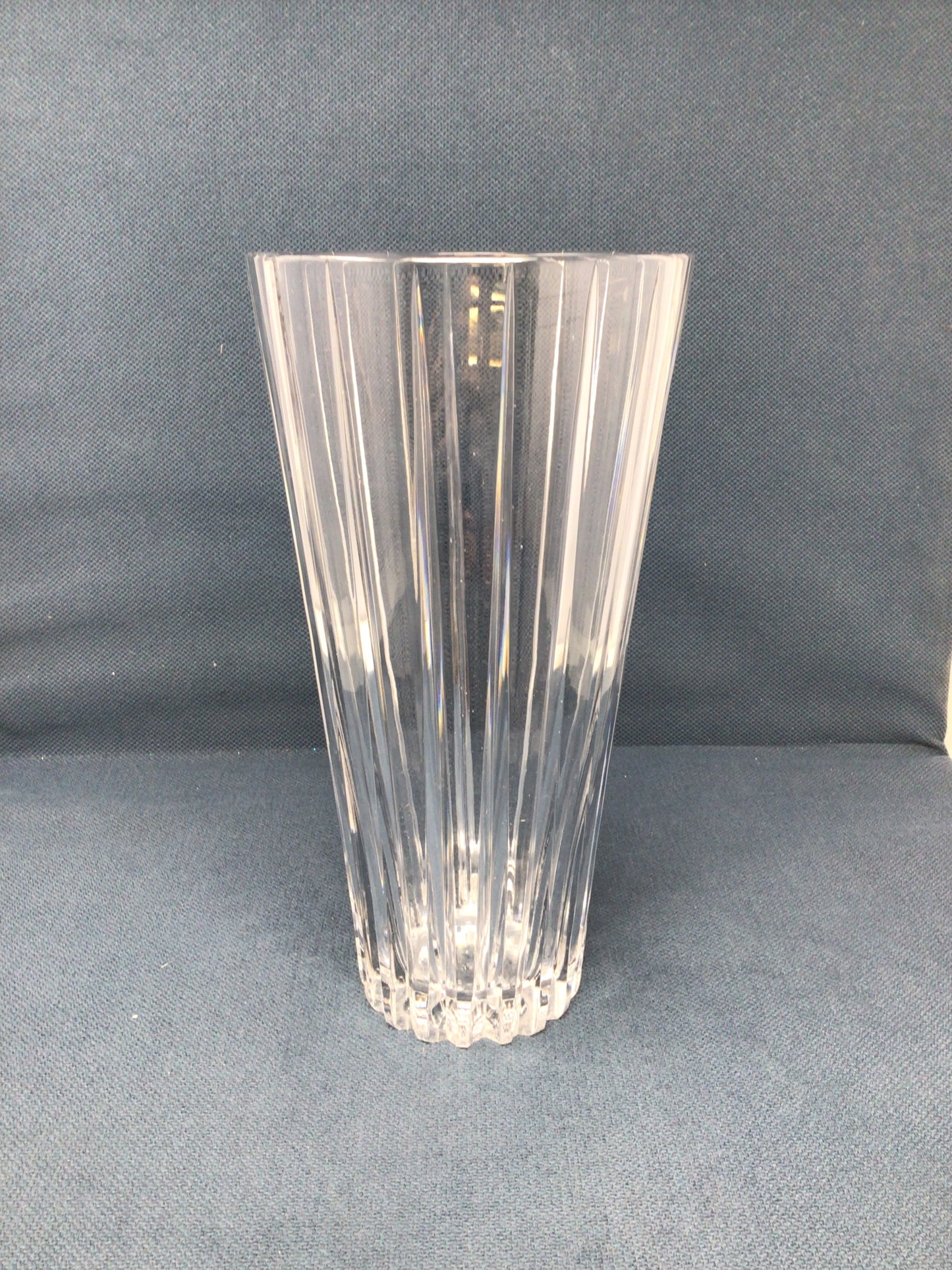 Mikasa Vintage Like Crystal Paneled Bud Vase