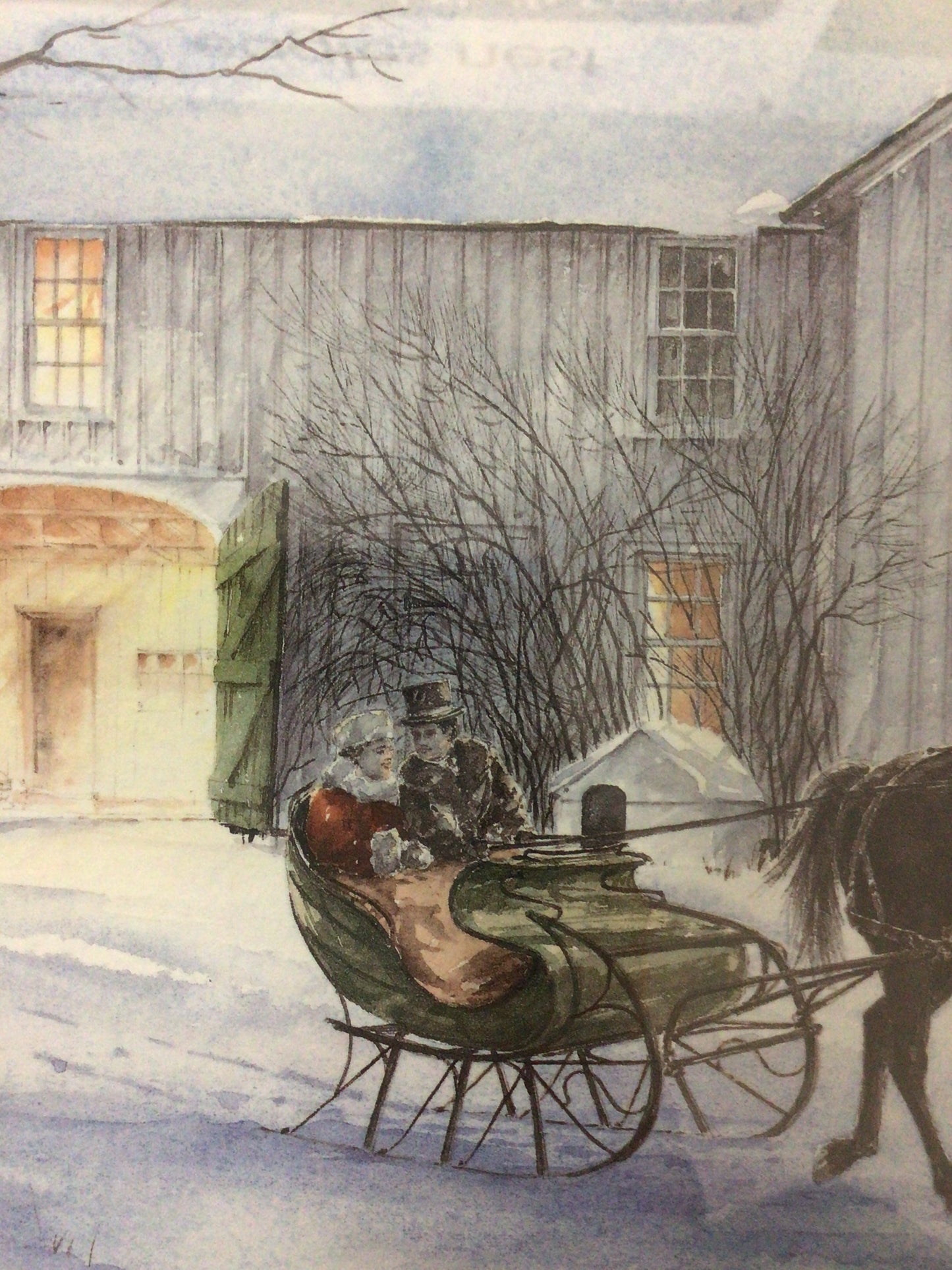 Winter Print by Walter Campbell