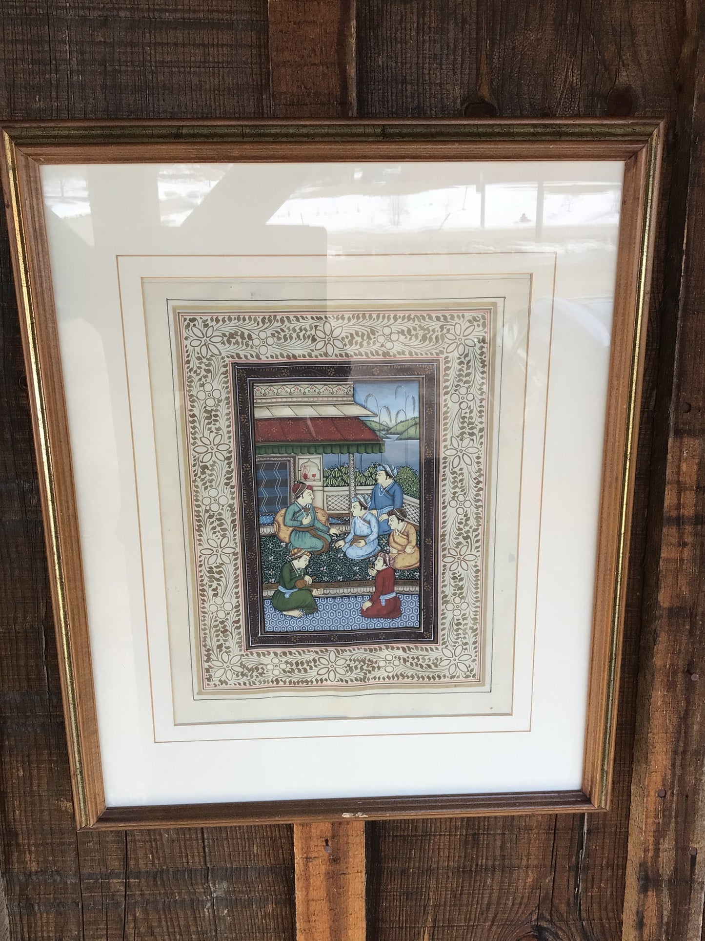 Vintage Style Miniature Painting