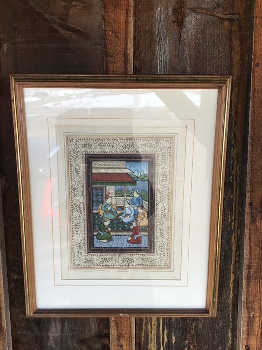 Vintage Style Miniature Painting