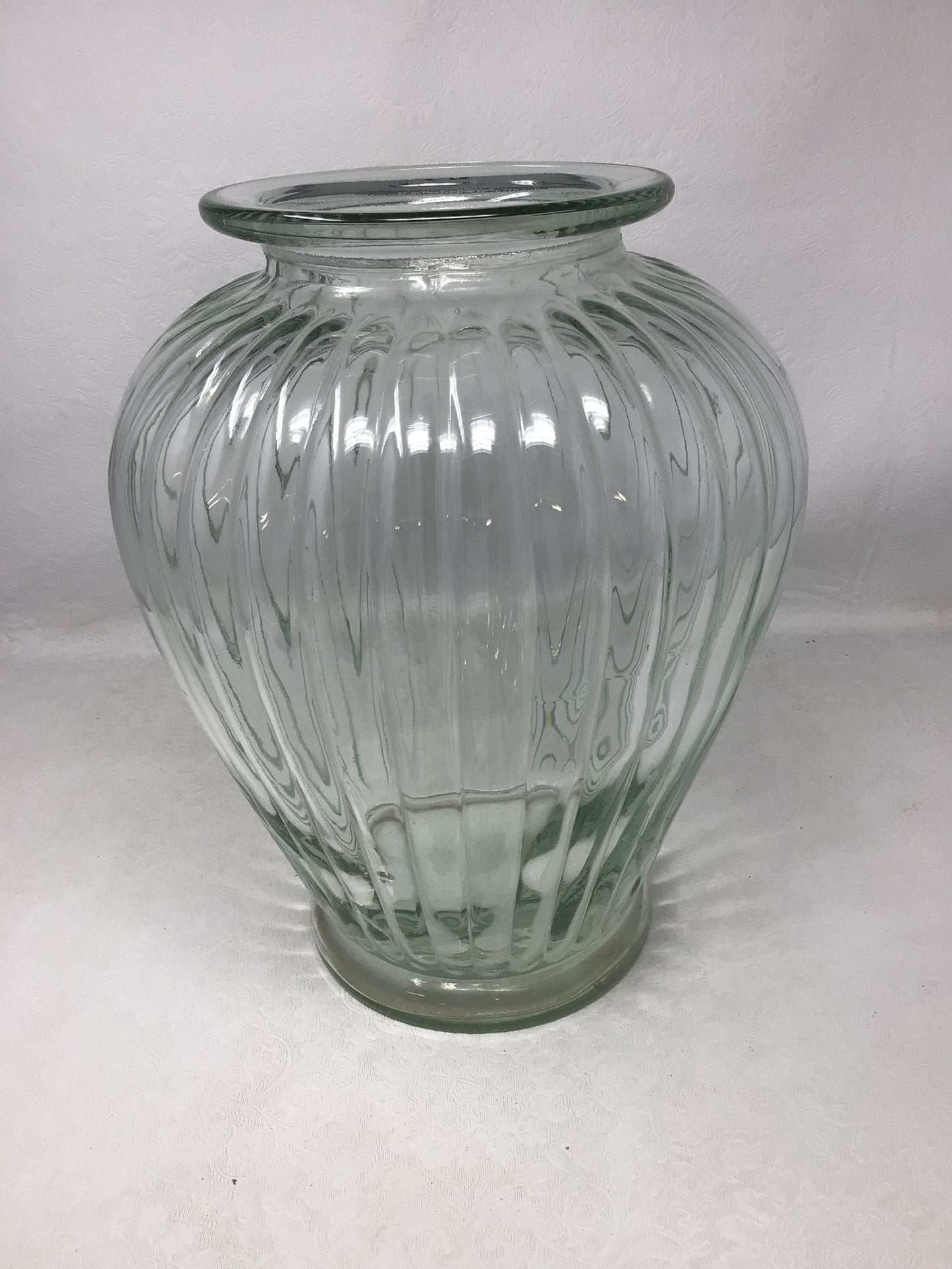 Green Toned Lage Vase