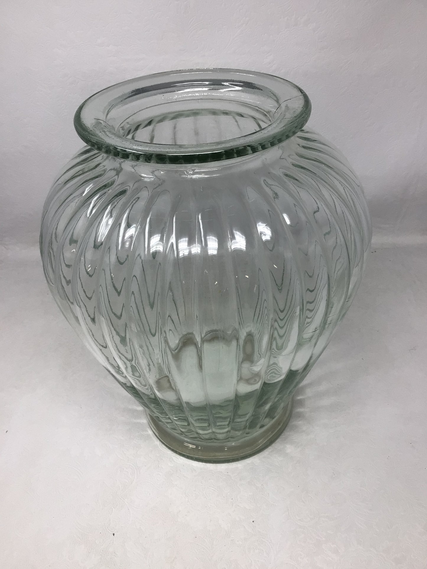 Green Toned Lage Vase