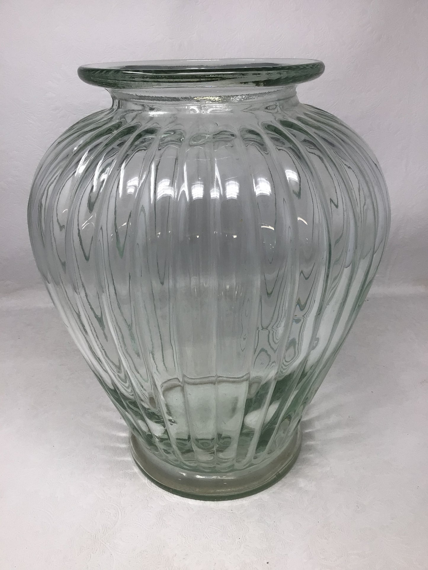 Green Toned Lage Vase