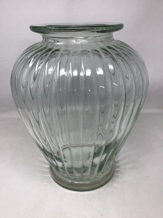 Green Toned Lage Vase