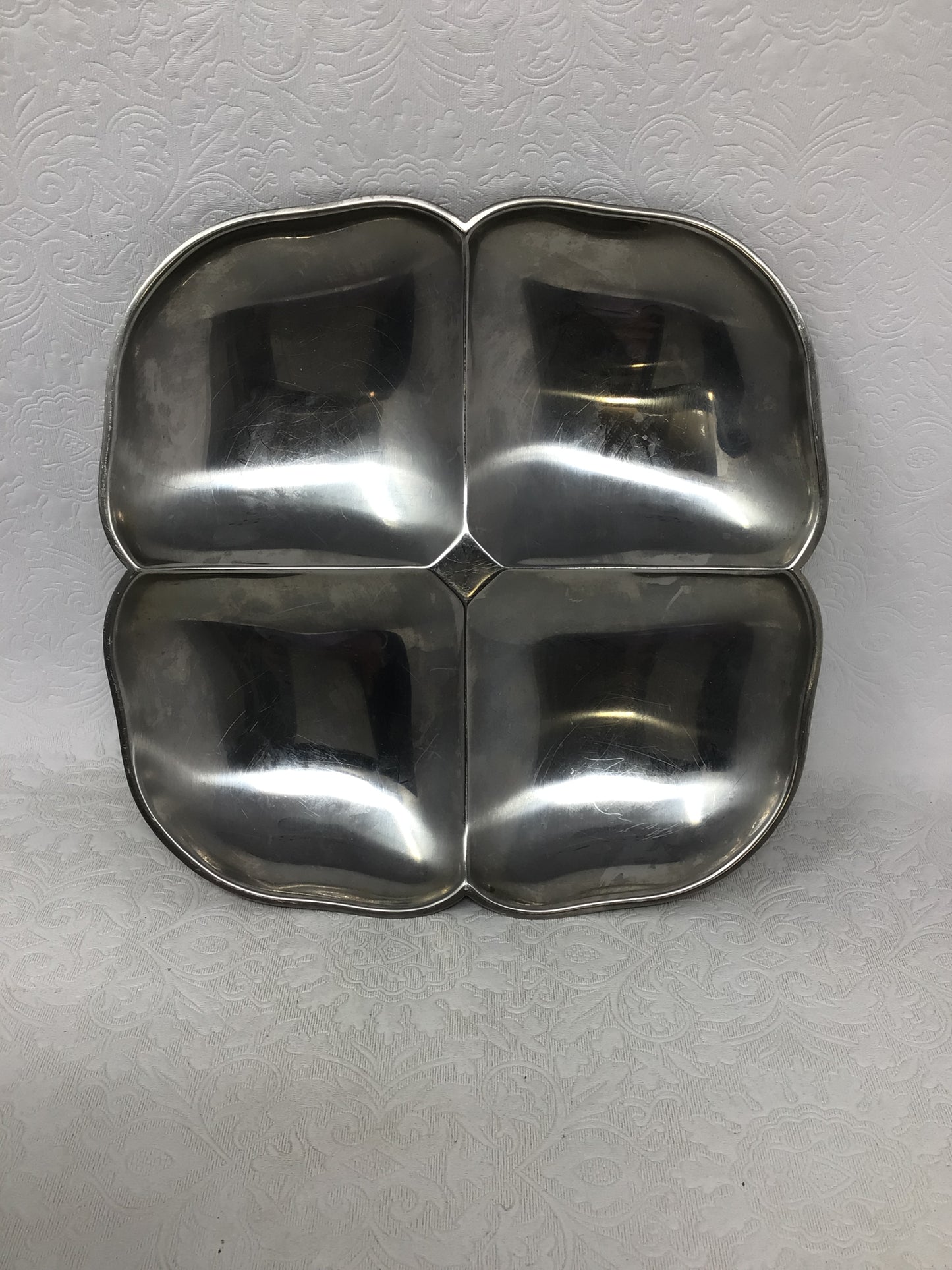 Vintage MCM Four Compartment Tray