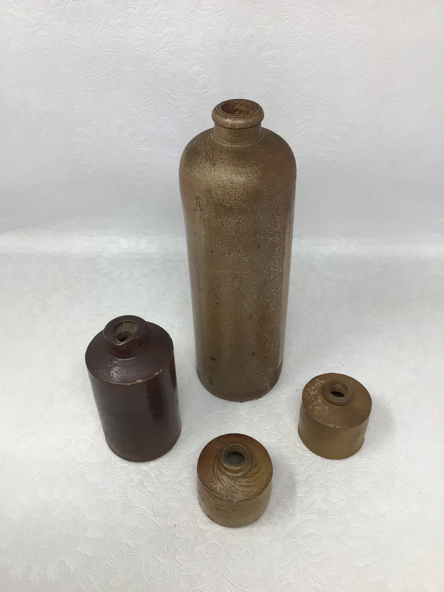 A 4 Pc Collection Of Antique Stoneware Pottery