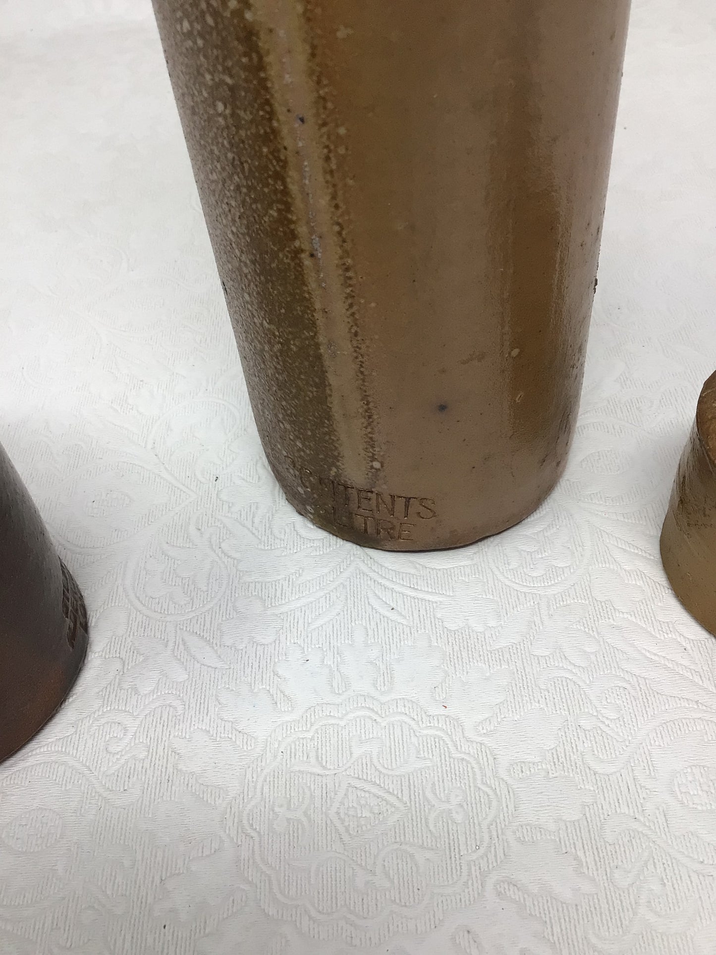 A 4 Pc Collection Of Antique Stoneware Pottery