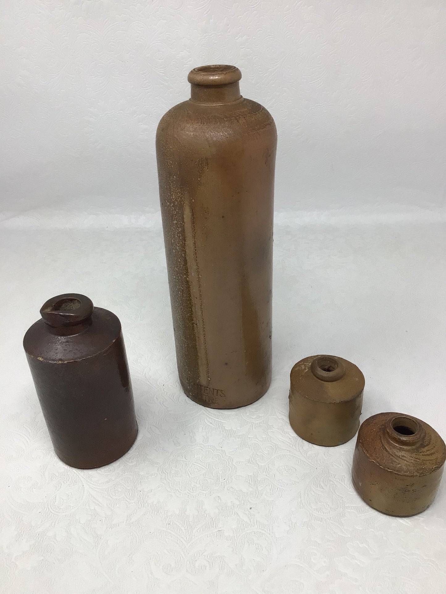 A 4 Pc Collection Of Antique Stoneware Pottery